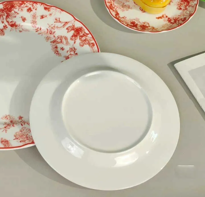 أطباق عشاء بورسلين porcelain dinner plates