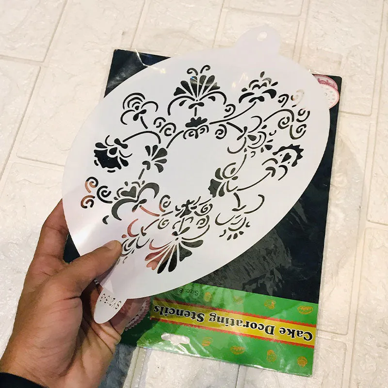 1Pc Cake Decoration Print Mold Sheet (8inches)