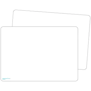 2 Sided Premium Blank Dry Erase Boards