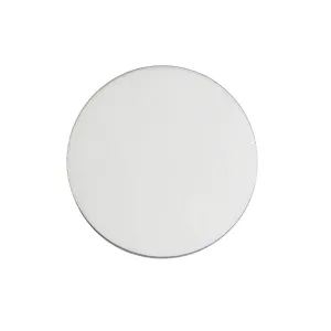 9" Silver Round, 0.08" Thin Cake Board