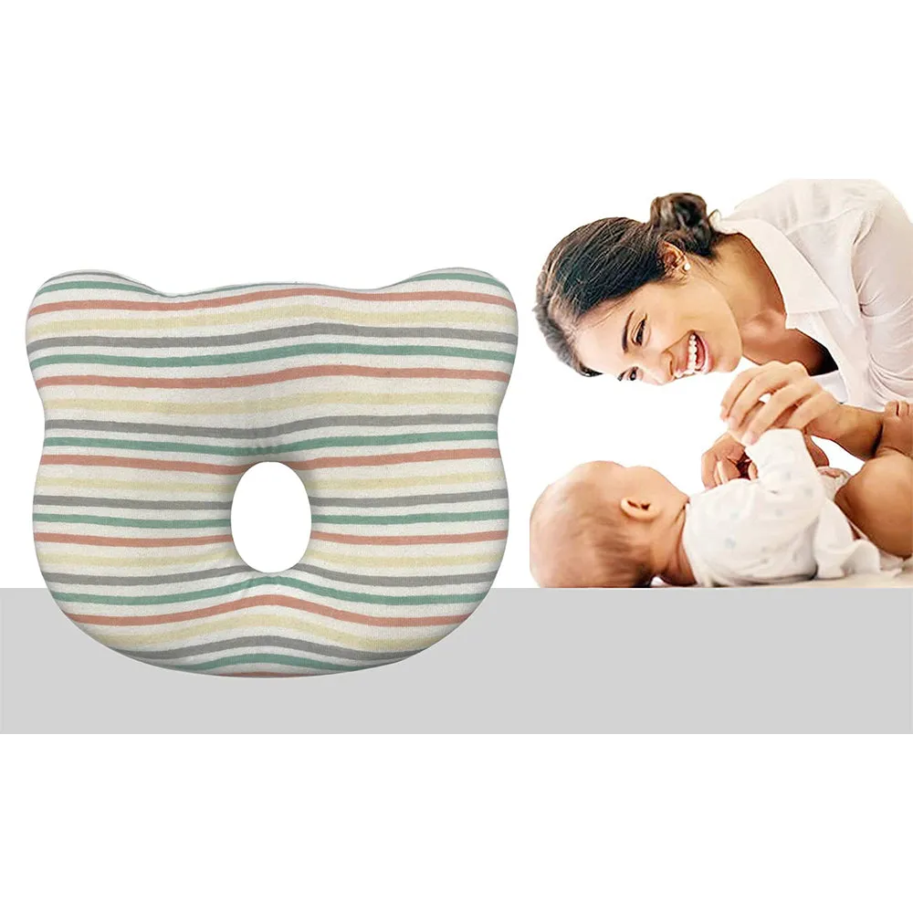 Abracadabra Memory Foam Baby Head Shaping Pillow - Multi Stripe