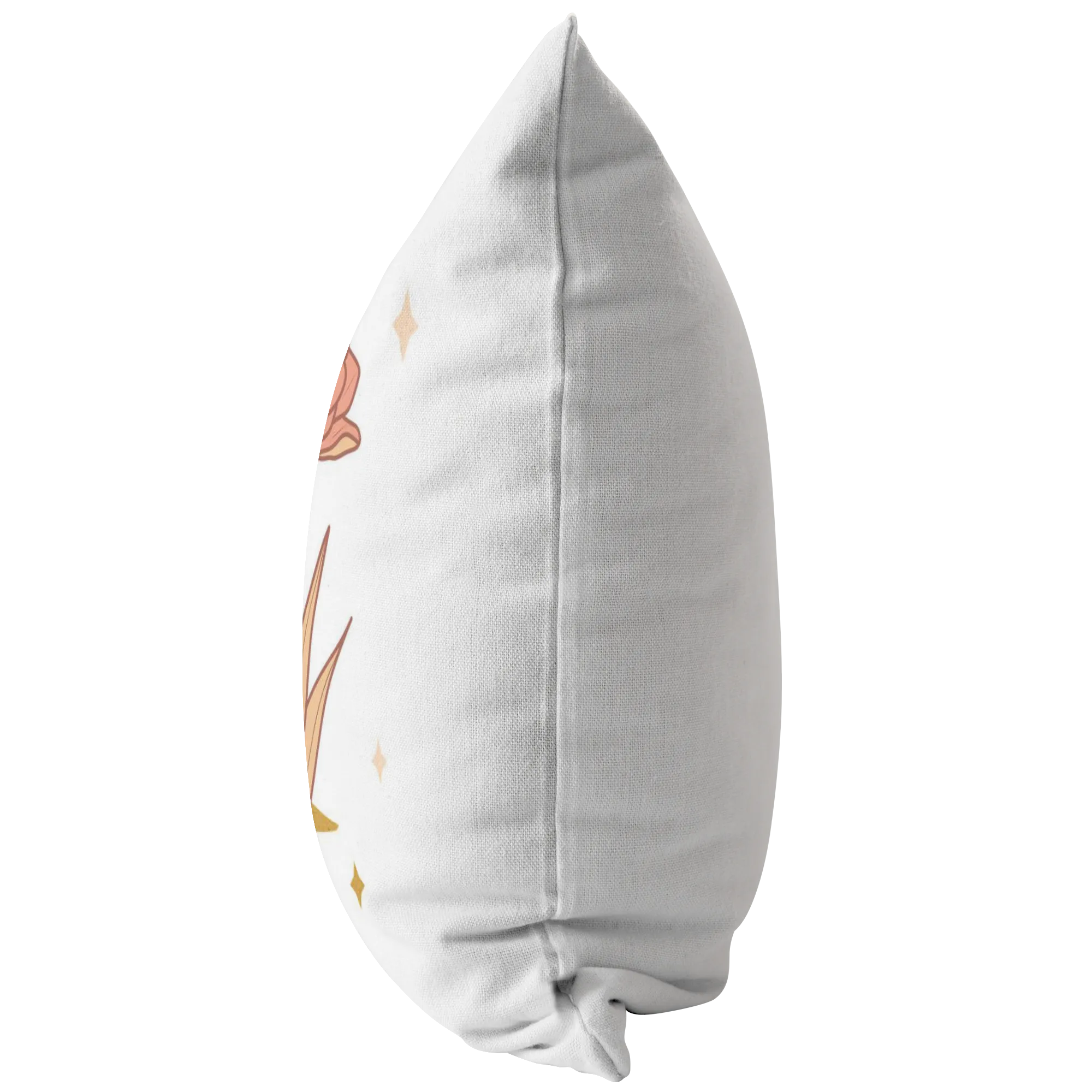 Accent Pillow, Moon Flower Throw Pillow