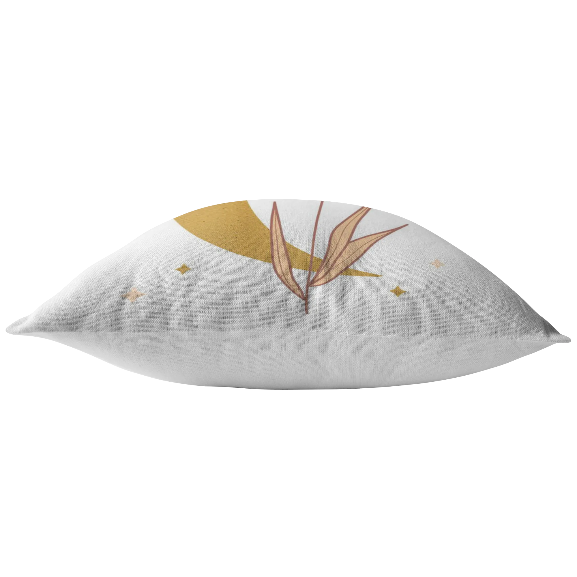 Accent Pillow, Moon Flower Throw Pillow