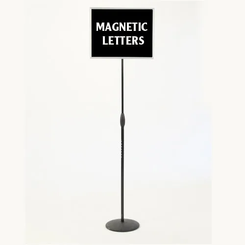 Adjustable Pedestal Magnetic Letter Board 20x16
