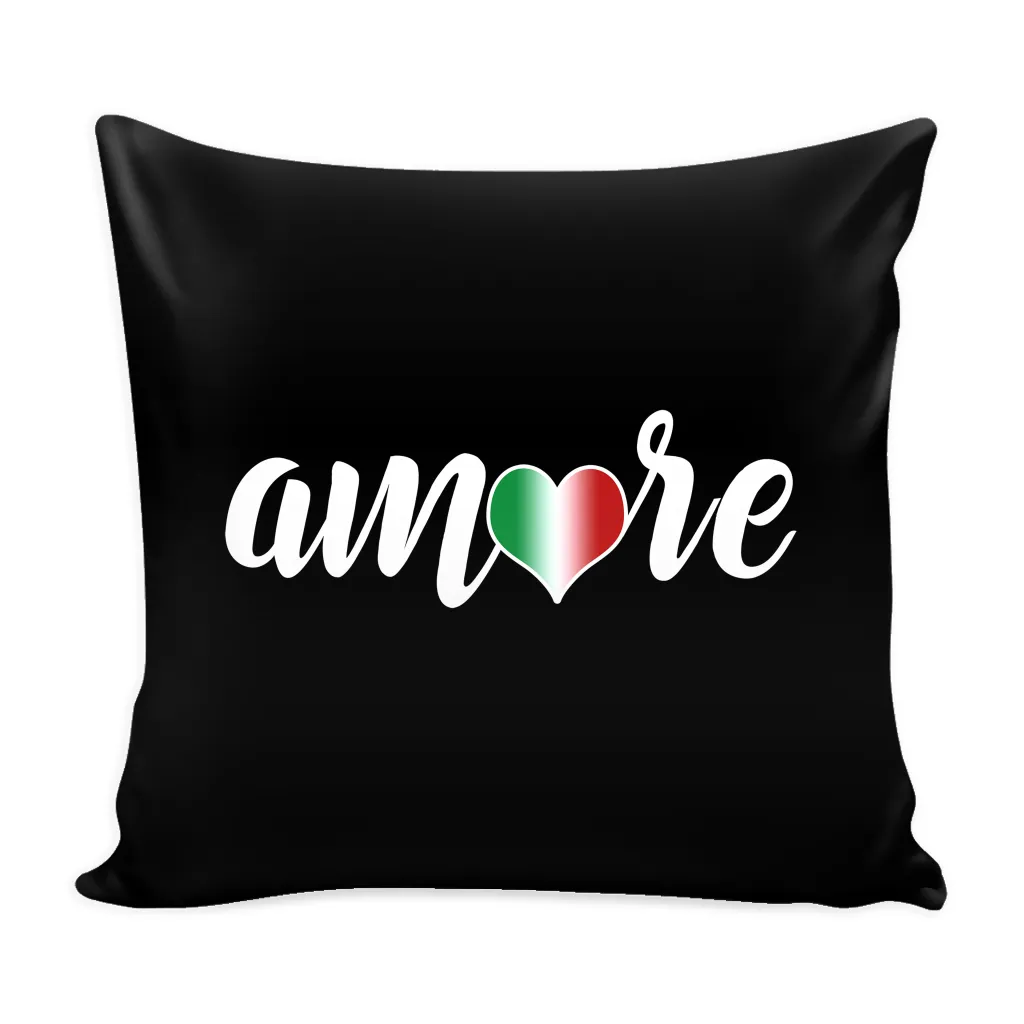 Amore Decorative Throw Pillow Set (Pillow Cover and Insert)