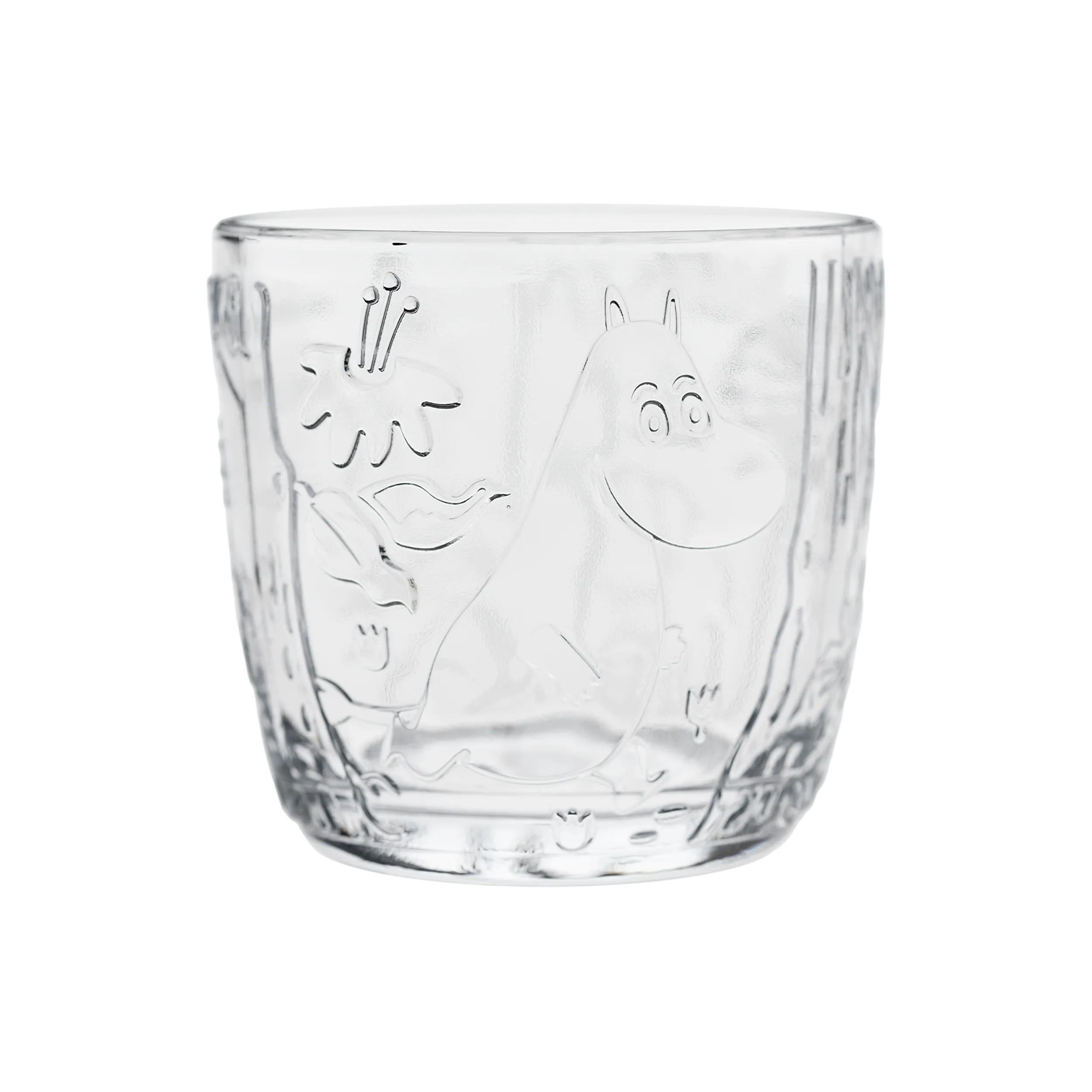 Arabia Moomin Forest Clear Glass Tumblers (Set of 2)