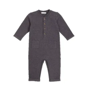 Asphalt Fleece Playsuit