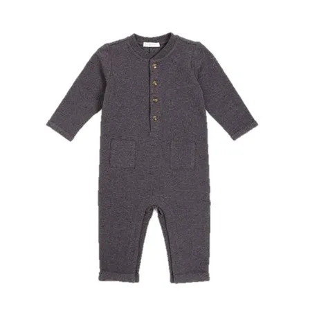 Asphalt Fleece Playsuit