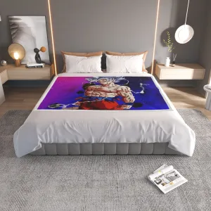 Awesome Ultra Instinct Silver Hair Goku DBZ Kids Household Warm Blanket