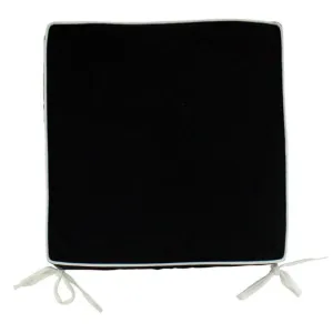 Black Basic Chairpad - 42cm x 42cm