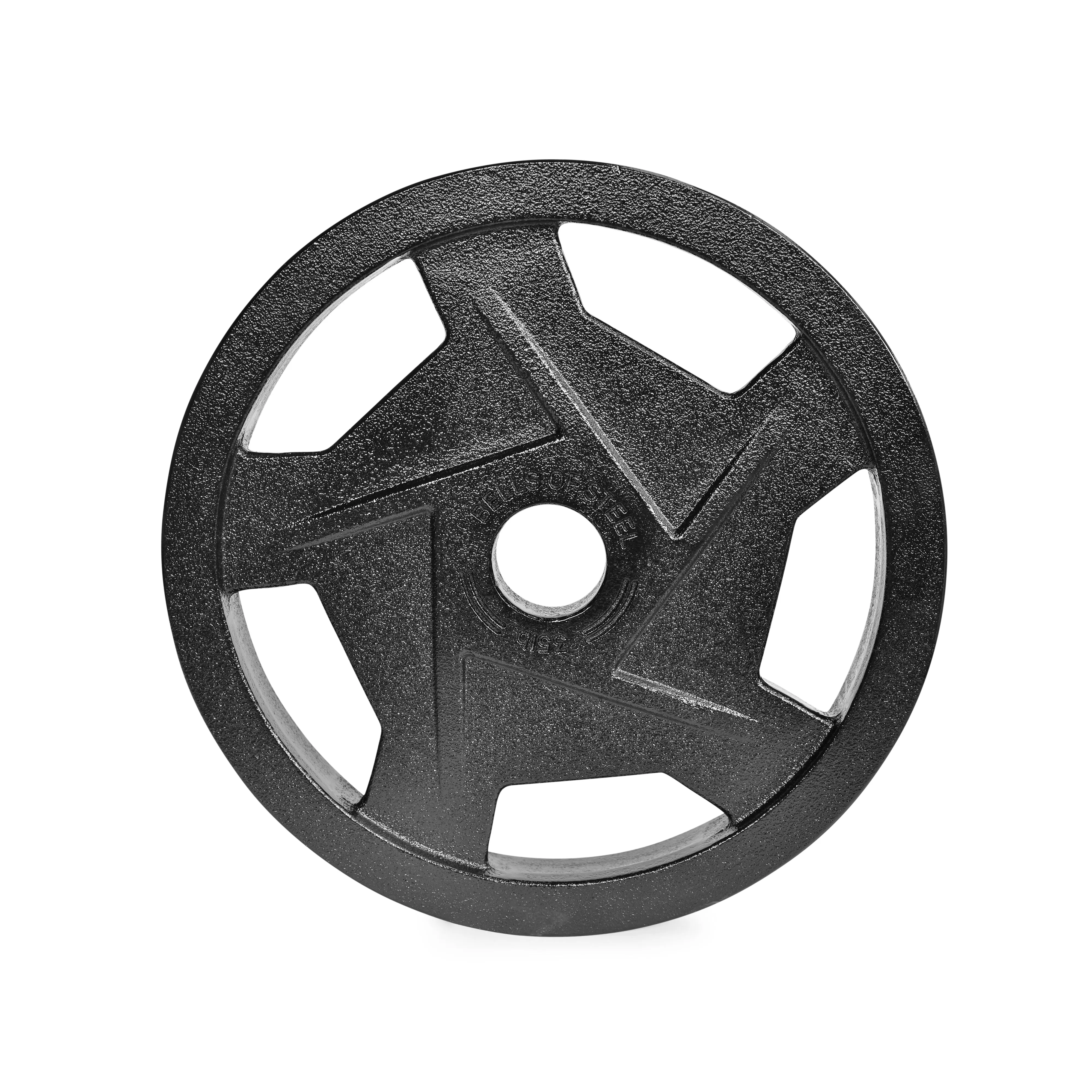 Black Mighty Grip Olympic Weight Plates