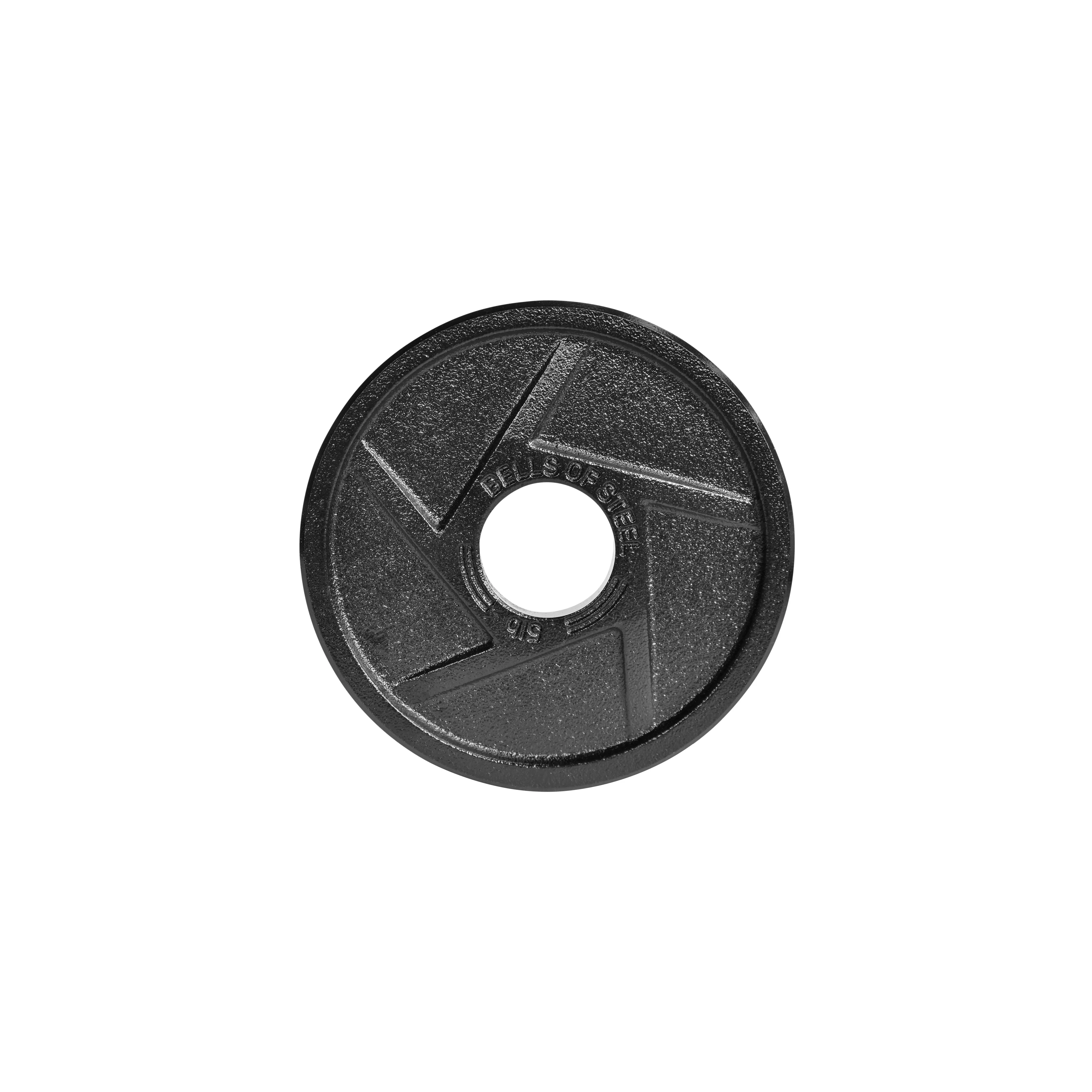 Black Mighty Grip Olympic Weight Plates