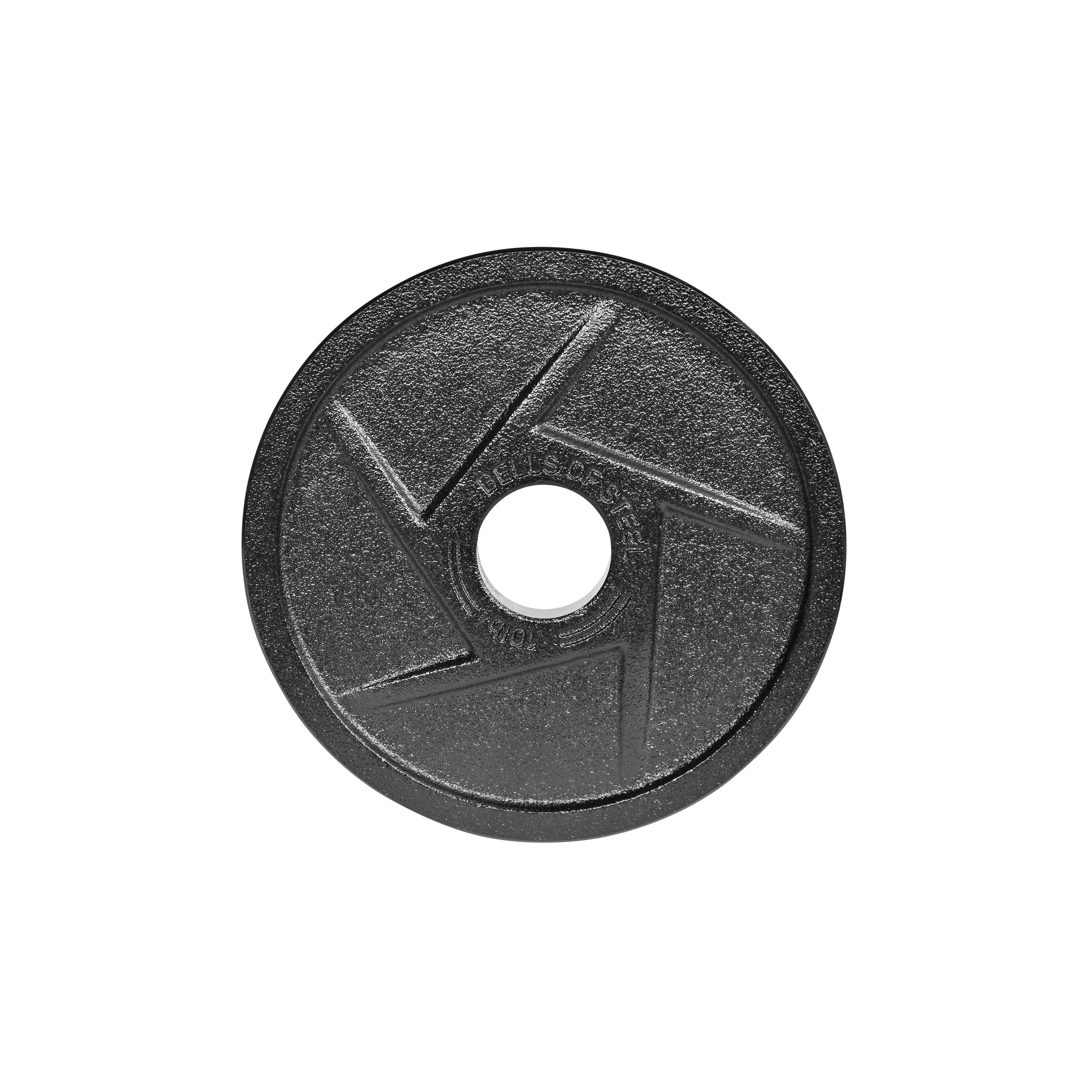 Black Mighty Grip Olympic Weight Plates