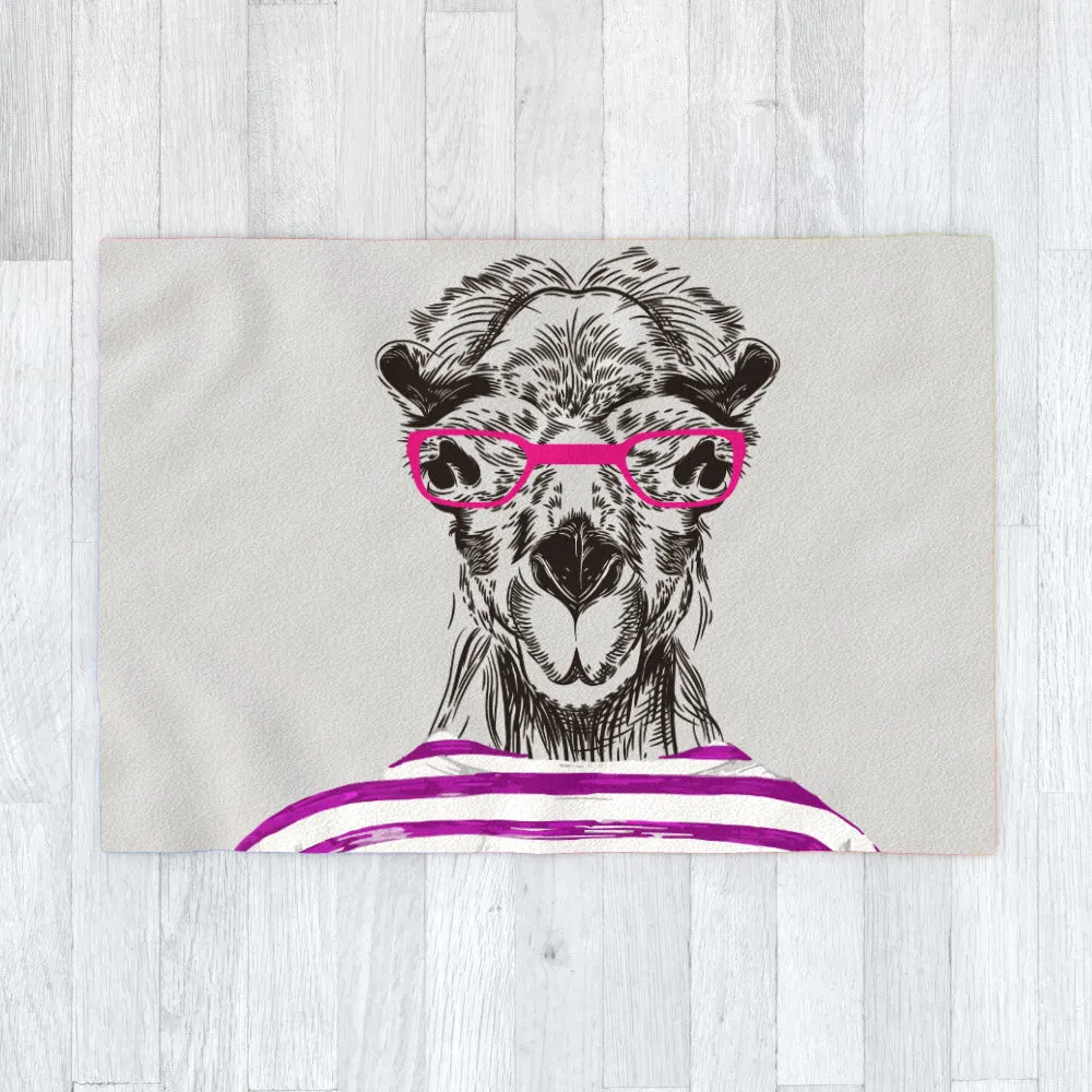 Blanket Throws - To Cool For School Camel