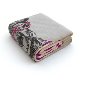 Blanket Throws - To Cool For School Camel