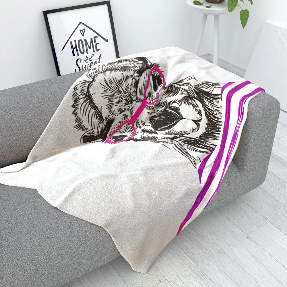 Blanket Throws - To Cool For School Camel