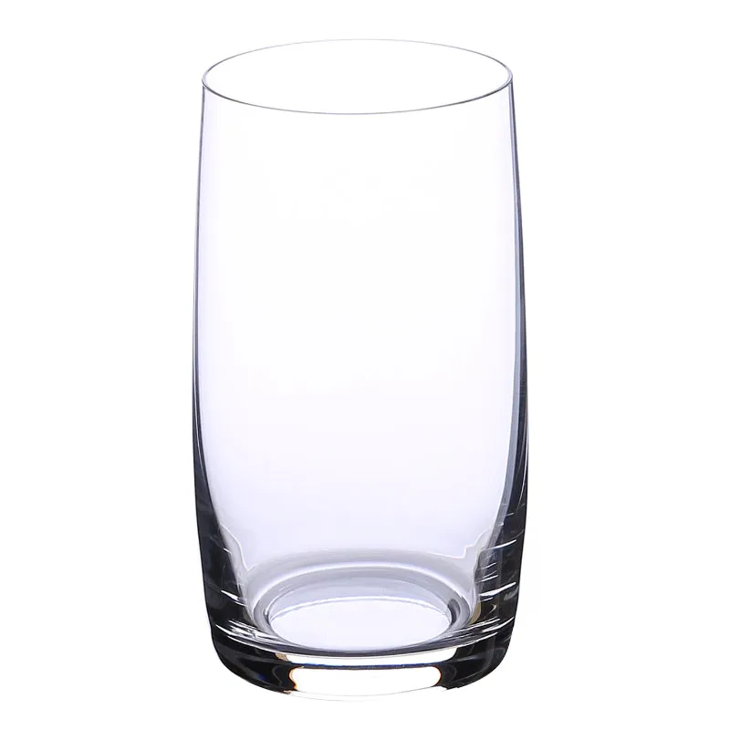 Bohemia Drinking Tumbler Clear Lead Free Crystal Beverageware | Set of 6 | 3 x 5 inches | 380ml