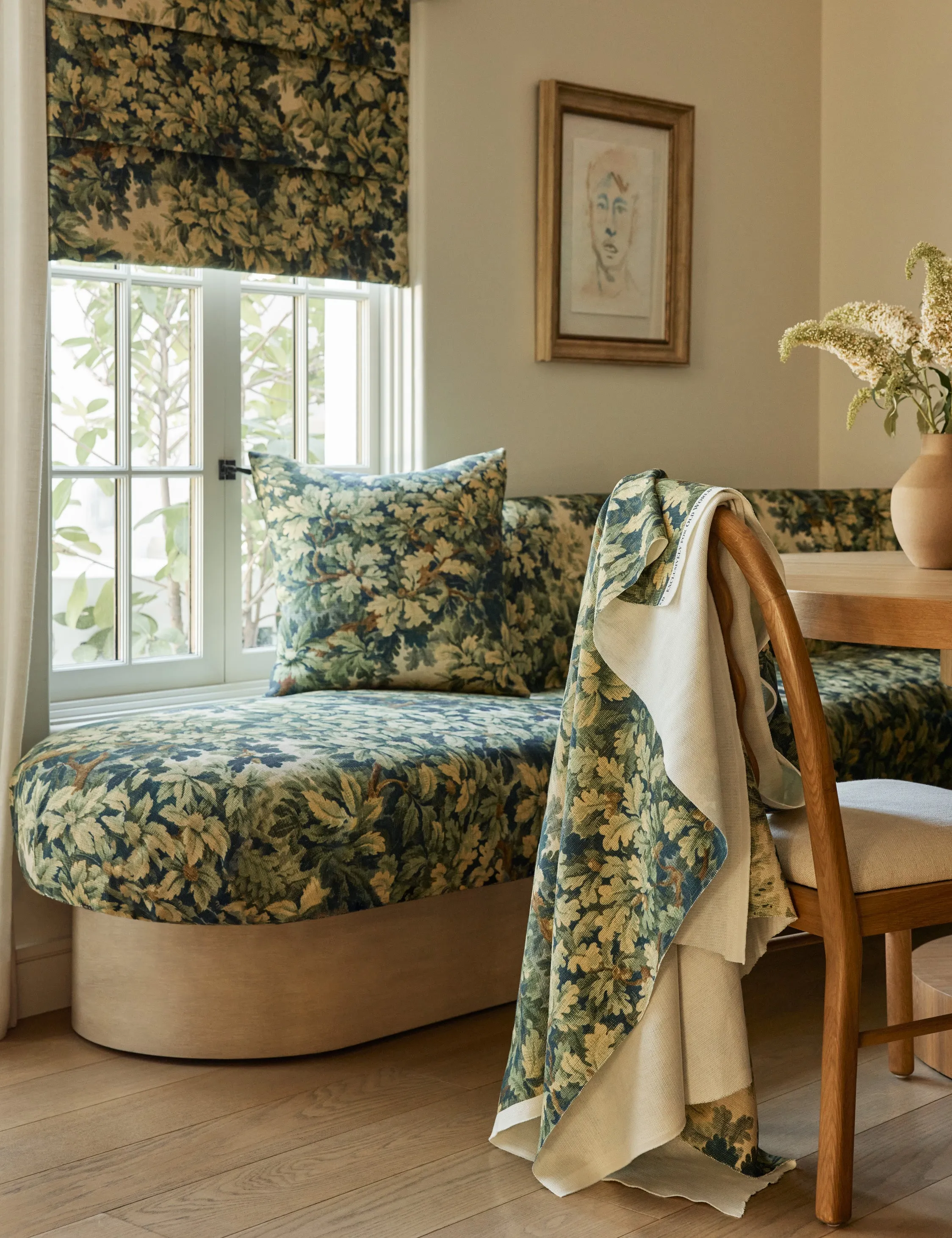 Bois de Chene Cotton Fabric by Scalamandré