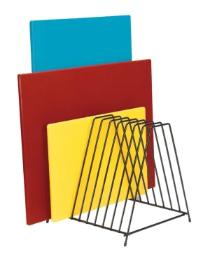 Browne 26099 Cutting Board Storage Rack w/ 10 Slots, Stainless | Denson CFE