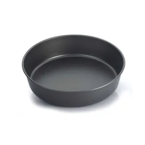 Cake Tin Alum Non Stick 200mm Dia 60mm High