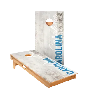 Carolina Football Vintage Gameday Star Cornhole Boards
