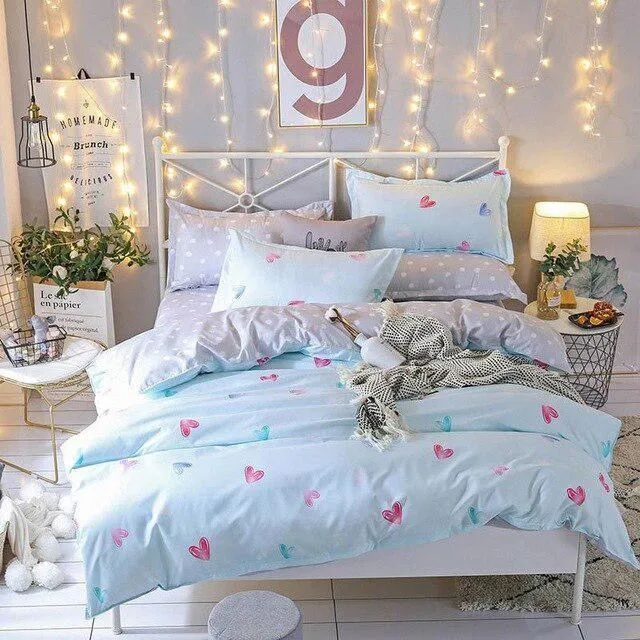 Chic Modern Duvet Cover Set to Transform Your Tween's Bedroom