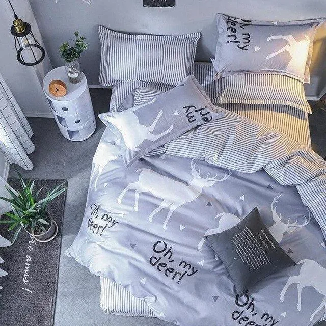 Chic Modern Duvet Cover Set to Transform Your Tween's Bedroom