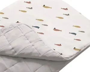 CLOUD BLANKET: Fish with a hat / Mini / 1.0
