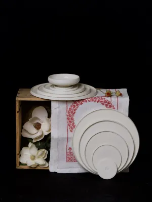 COLD MOUNTAIN PLATES (BISQUE)