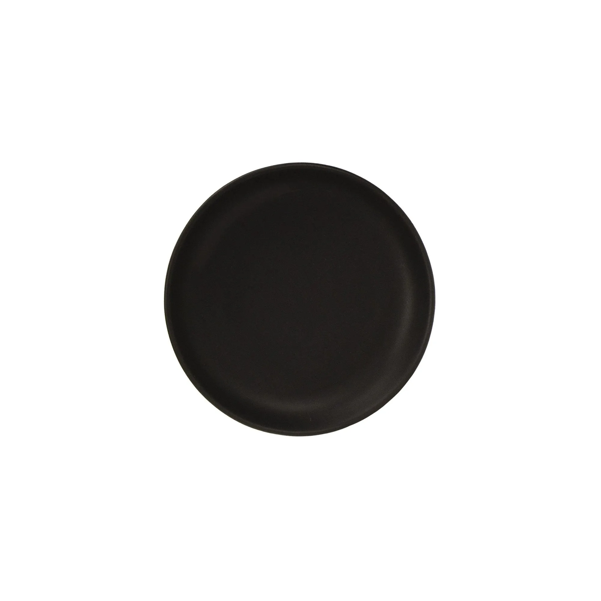 Couped Dessert Plate Set - Set of 4 - Matte Black | Matte Black