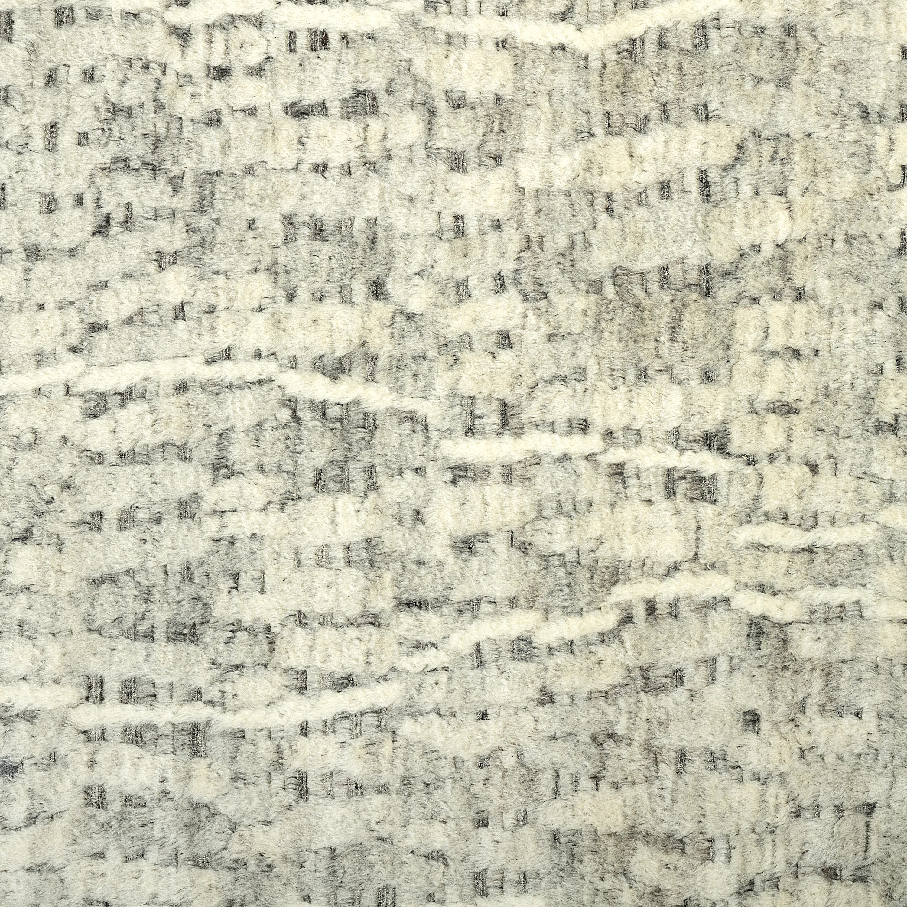 Cream Moroccan Wool Rug - 9' x 12'