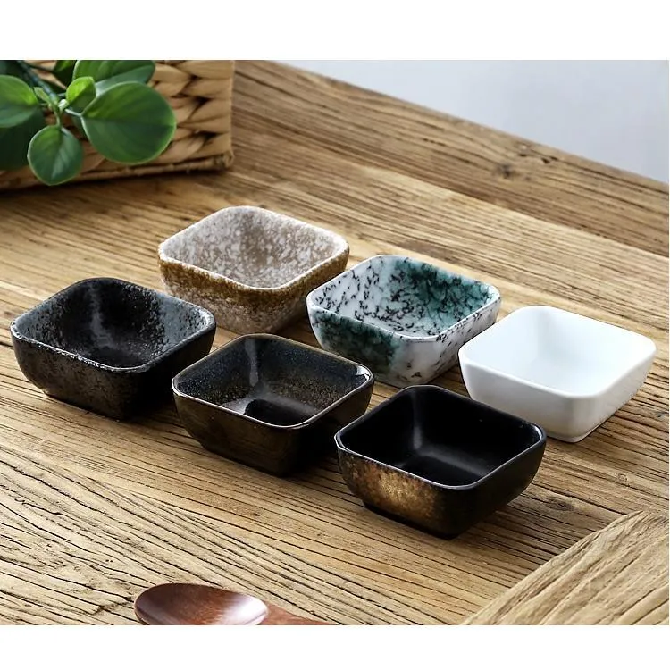 Creative Ceramic Fruit Plates Set with Tray