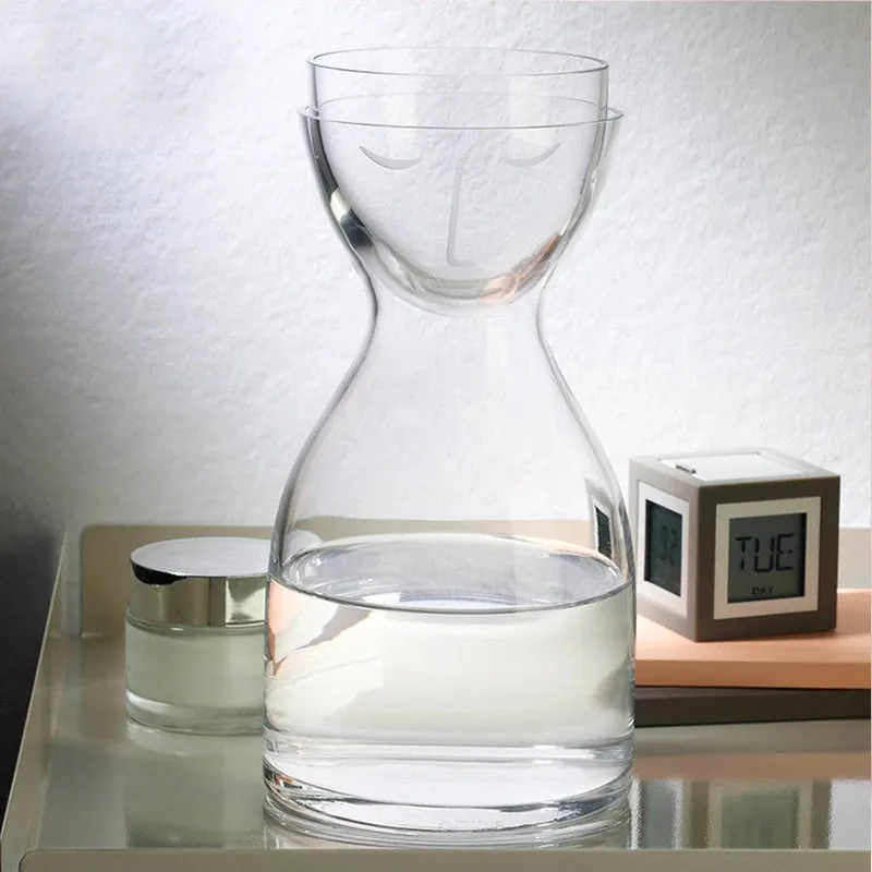 Creative Glass Water Bottle Set