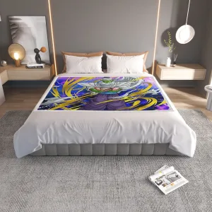 Dragon Ball Angry Piccolo Waiting Fight Aura Yellow Fashion Household Warm Blanket