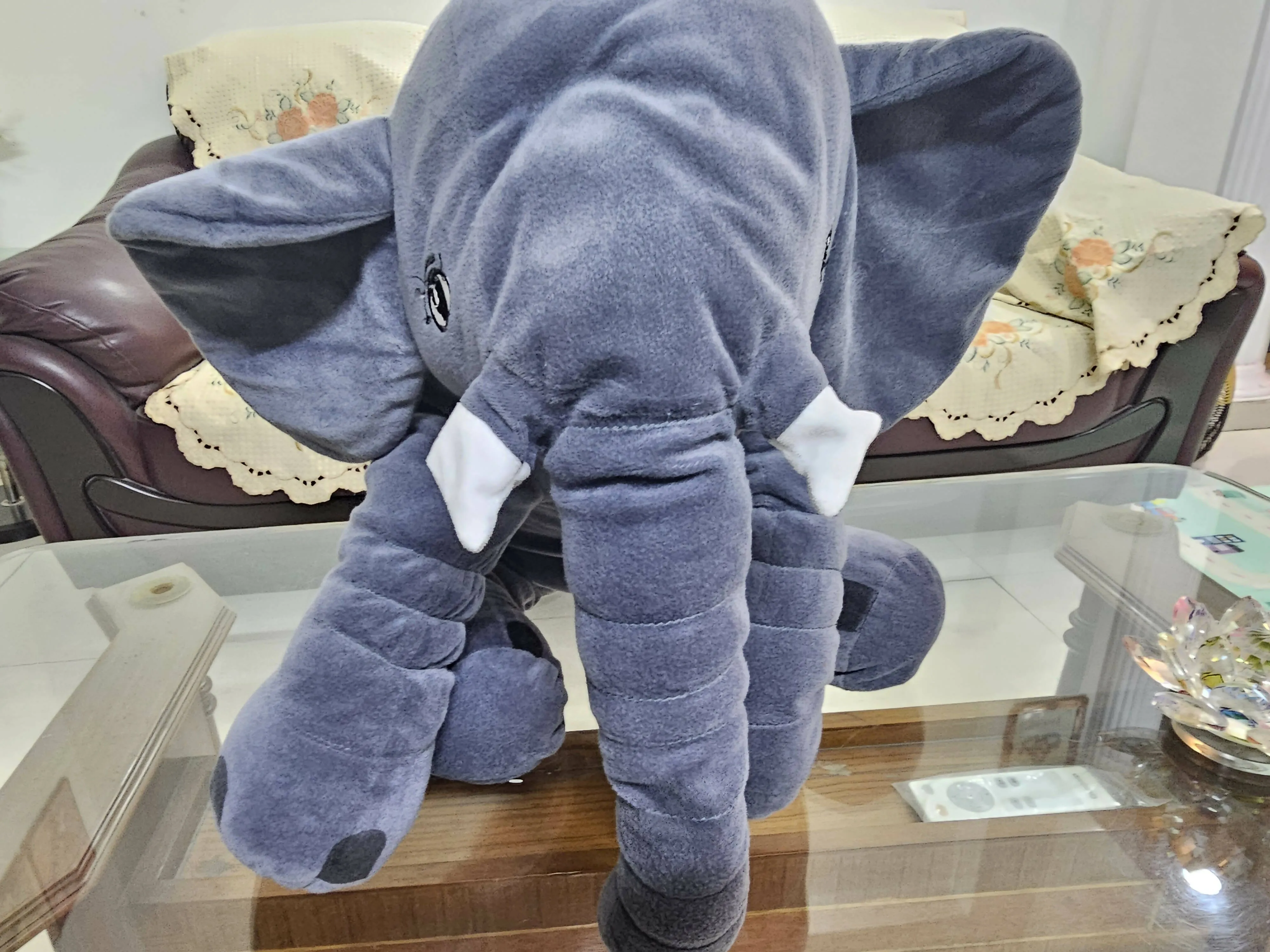 Elephant Soft Toy from Dear Joy (2 feet Length by 1.5 feet height)