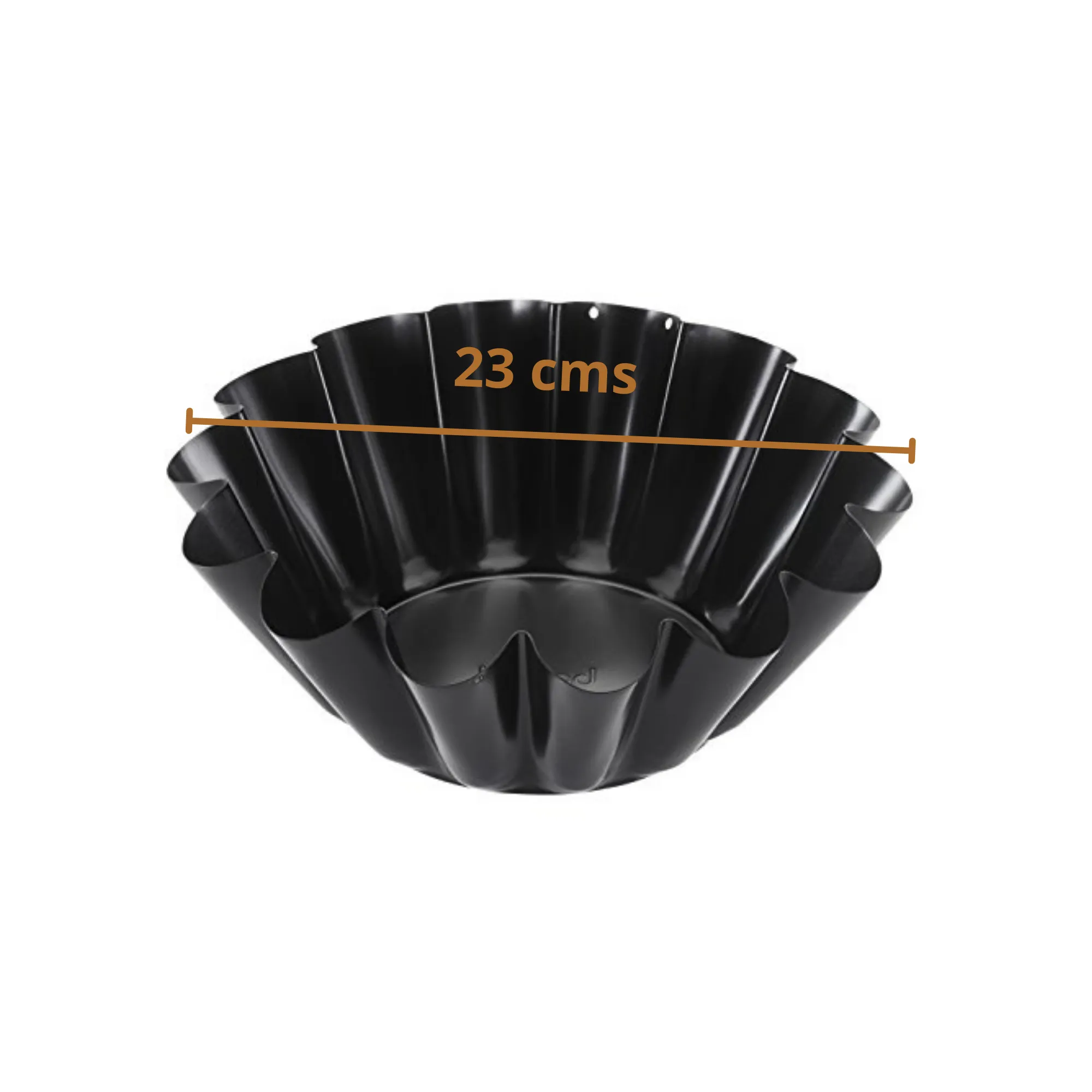 Esslly Non-Stick Brioche Mould | 23 cm Fluted Daisy Shape