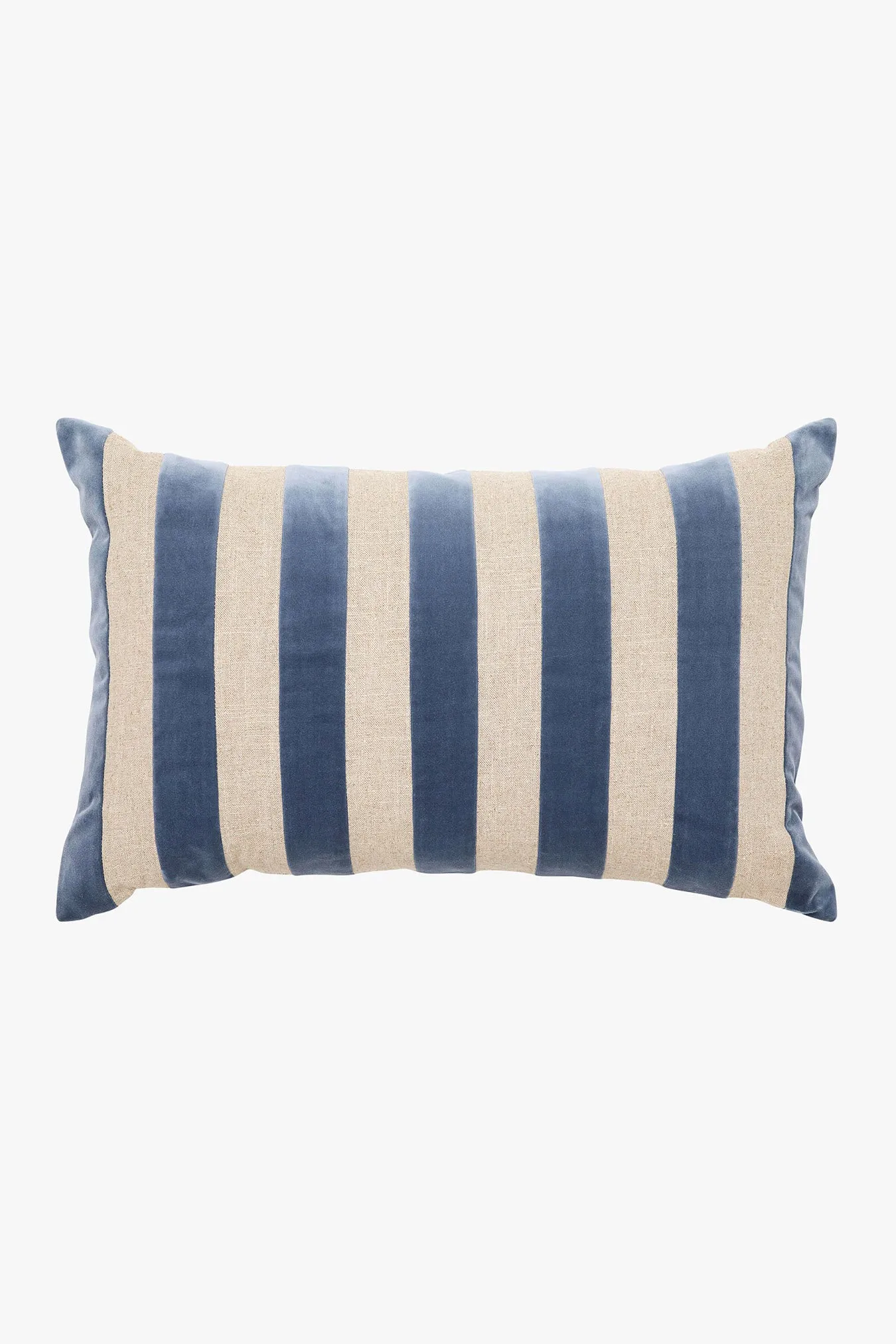 ETRO STRIPE VELVET CUSHION