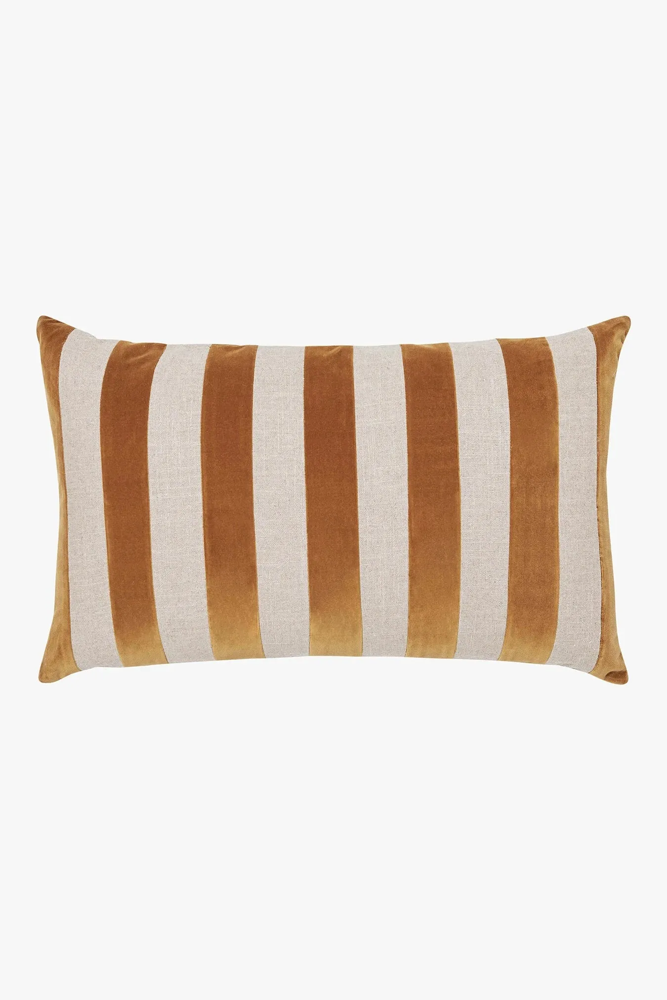 ETRO STRIPE VELVET CUSHION