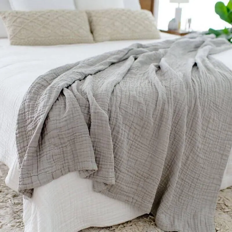 Extra Warm 10 layer Muslin Cotton Blanket - PERFECTLY IMPERFECT
