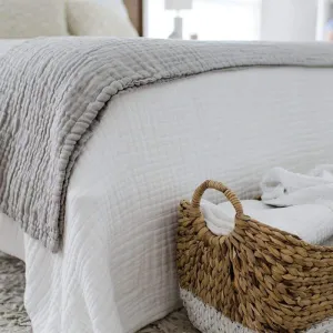 Extra Warm 10 layer Muslin Cotton Blanket - PERFECTLY IMPERFECT