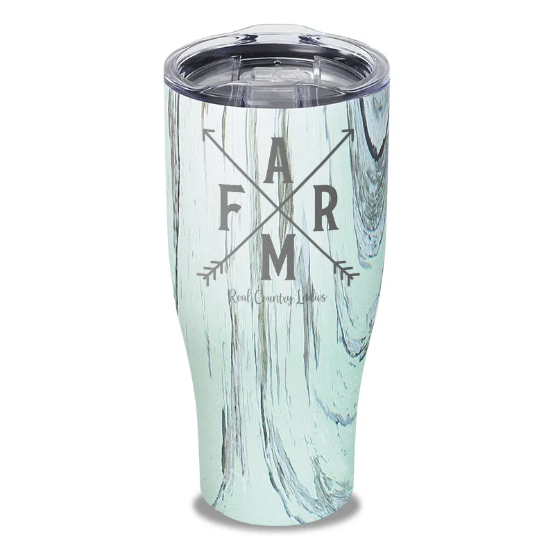 Farm Arrows Laser Etched Tumbler