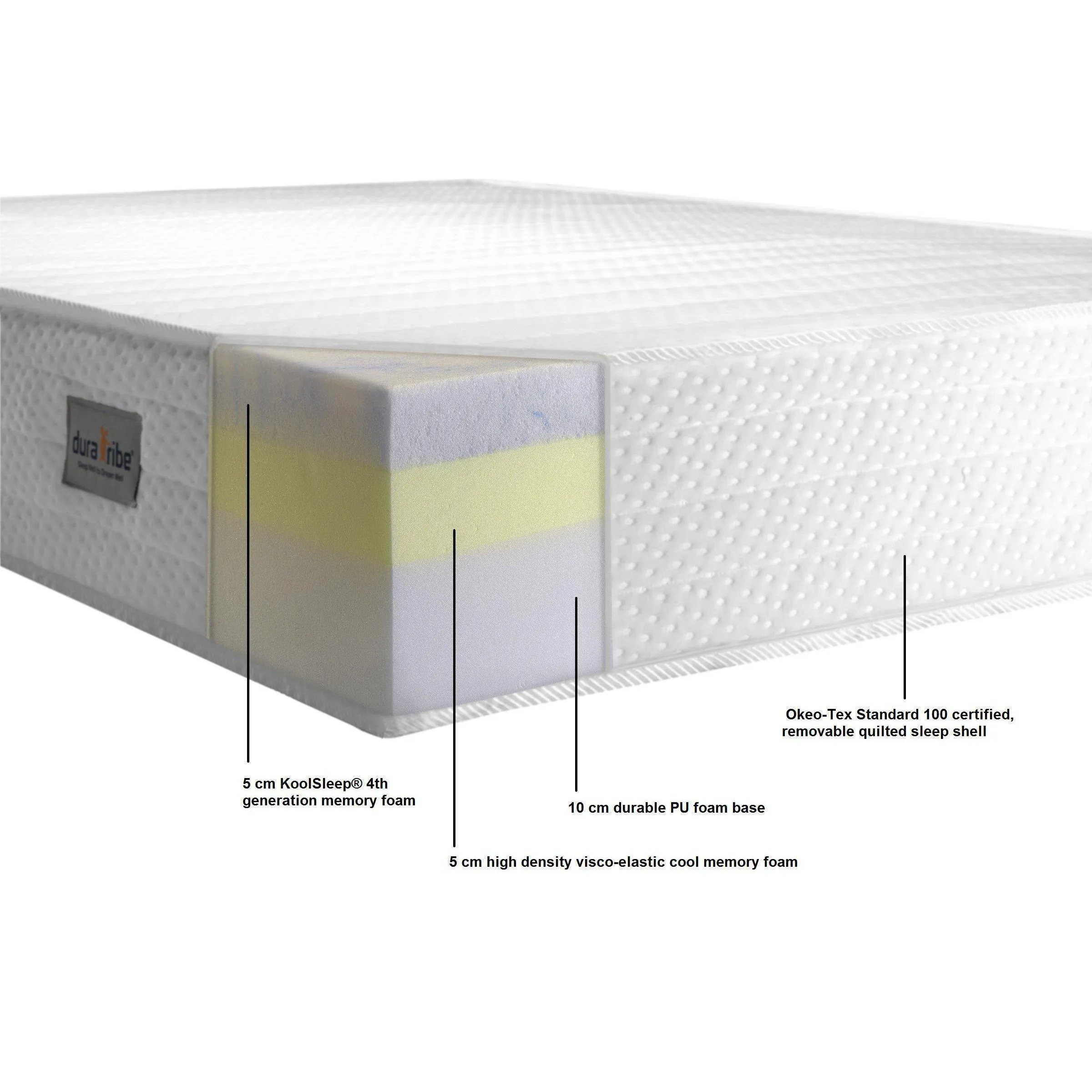 FlexiNap Orthopaedic Memory Foam Mattress