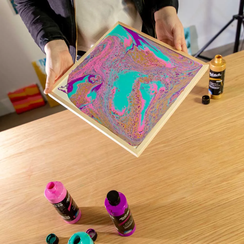 Fluid Art Panel Premium 30 x 30cm (12 x 12in)