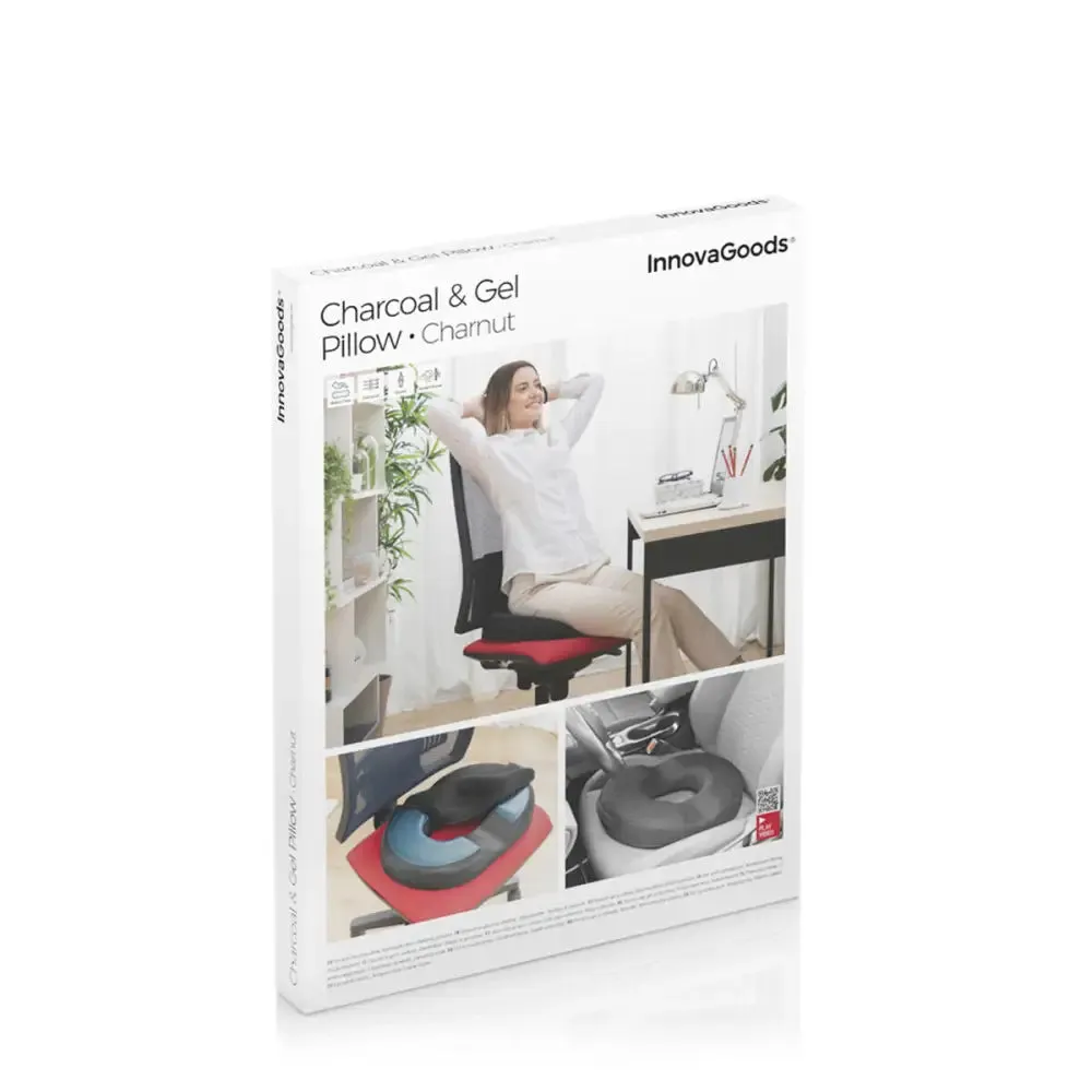 Gel & Bamboo Charcoal Cushion with Removable Cover Charnut Innovagoods