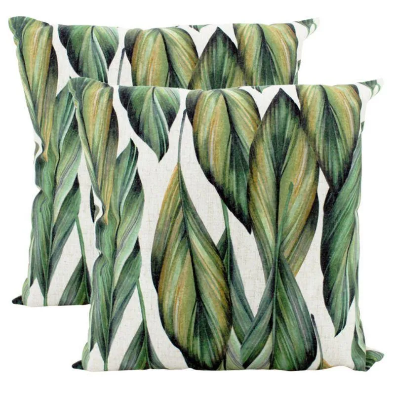 Green Chateau Cushion - 50cm x 50cm