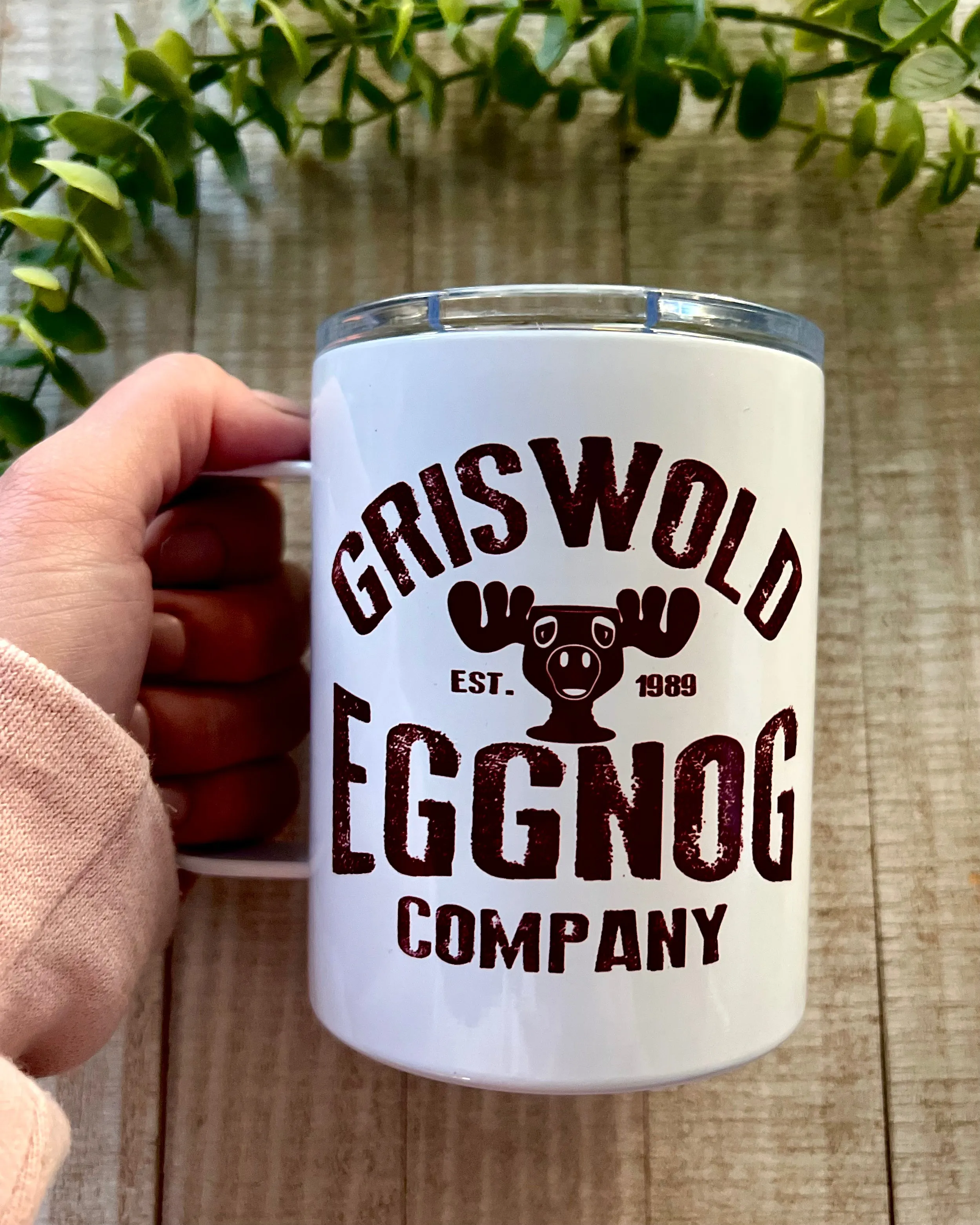 griswolds eggnog company | 12oz stainless steel mug