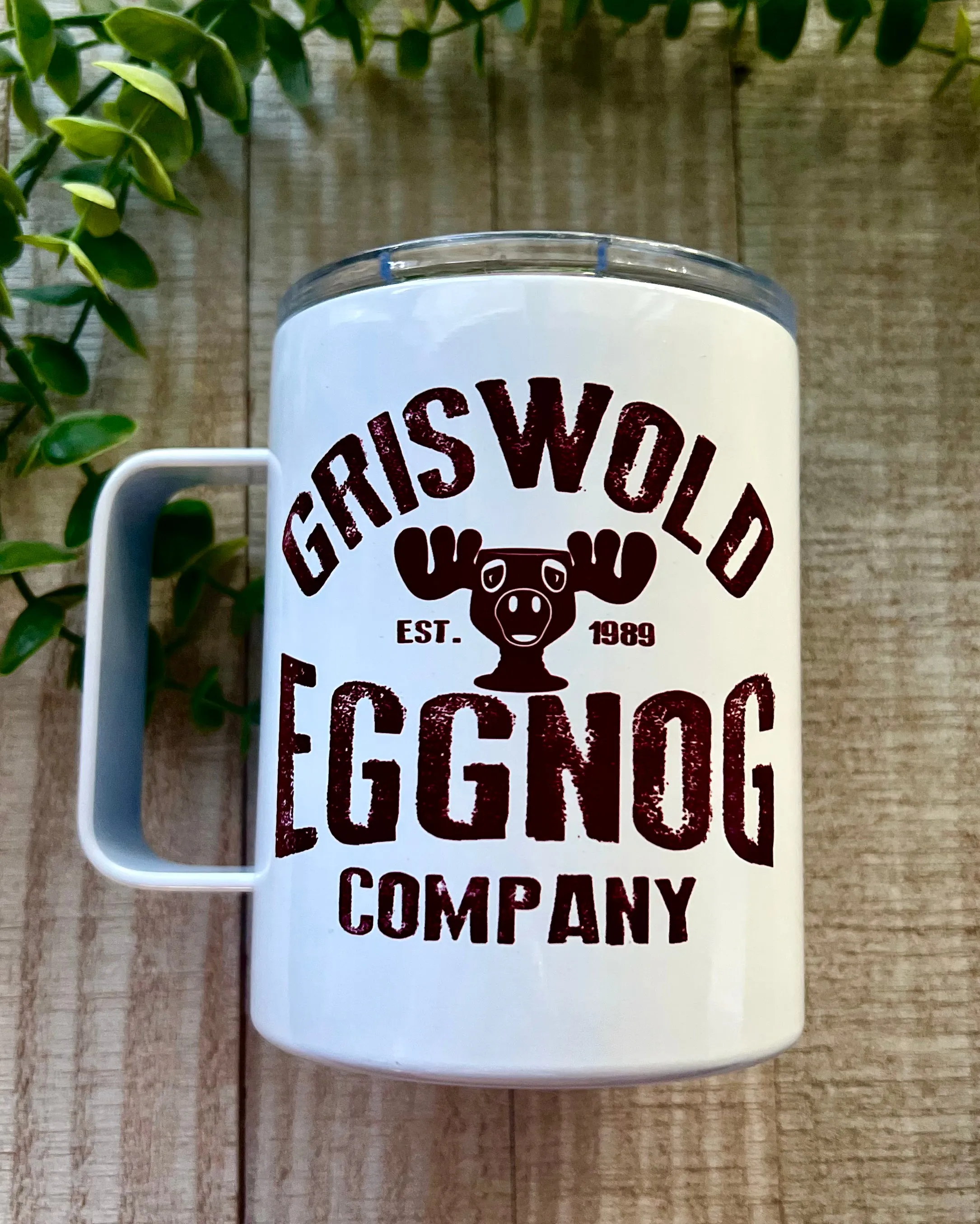 griswolds eggnog company | 12oz stainless steel mug