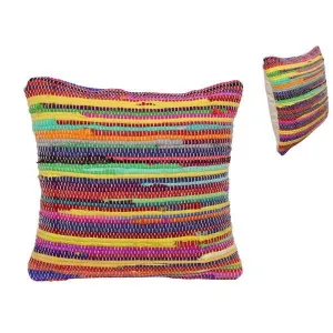 Handmade Rainbow Cushion