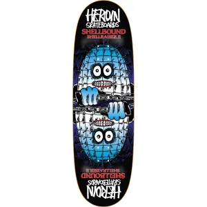 Heroin Shellbound Egg Skateboard Deck - 9.5″