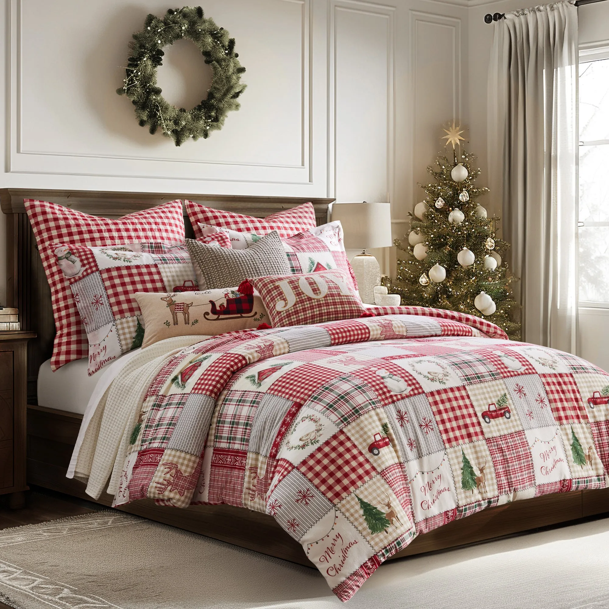 Home For Christmas Duvet/Comforter Set